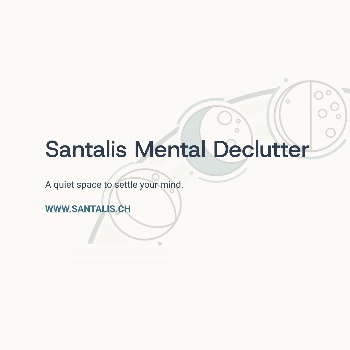 Santalis Mental Declutter